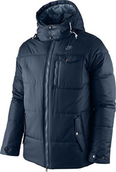 Куртка зимняя Nike Men 3/4 Polyfill Jacket 380152-452 - фото 7773