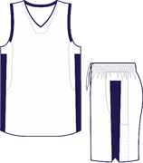 Комплект баскетбольный (майка+шорты) Ronix 607-0150